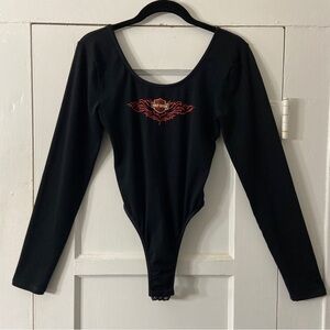 HARLEY DAVIDSON Graphic Long Sleeve Bodysuit